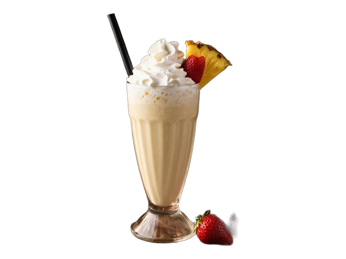 Hawaii Shake (Erdbeere, Ananas, Banane)