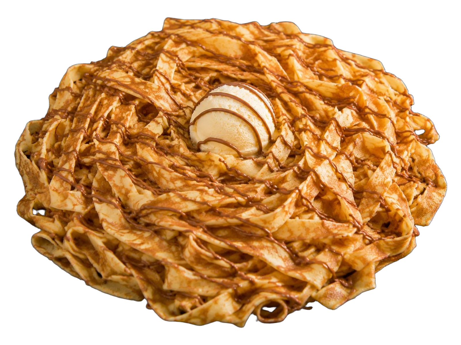 Futtuccine Crépe — Crêpe-Streifen wie Pasta